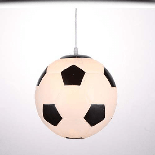SportyGlow LED Ceiling Light Featuring Playful Football Design