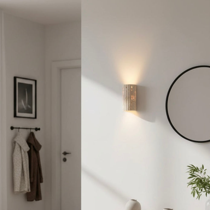 Natural Stone LED Wall Light – Warm White 3000K – Indoor IP20