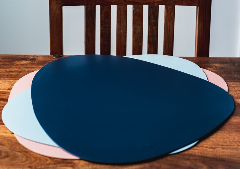 ElegantShield Heat-Resistant PU Leather Dining Placemat