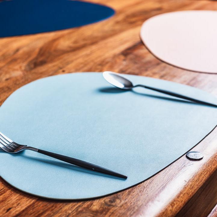 ElegantShield Heat-Resistant PU Leather Dining Placemat