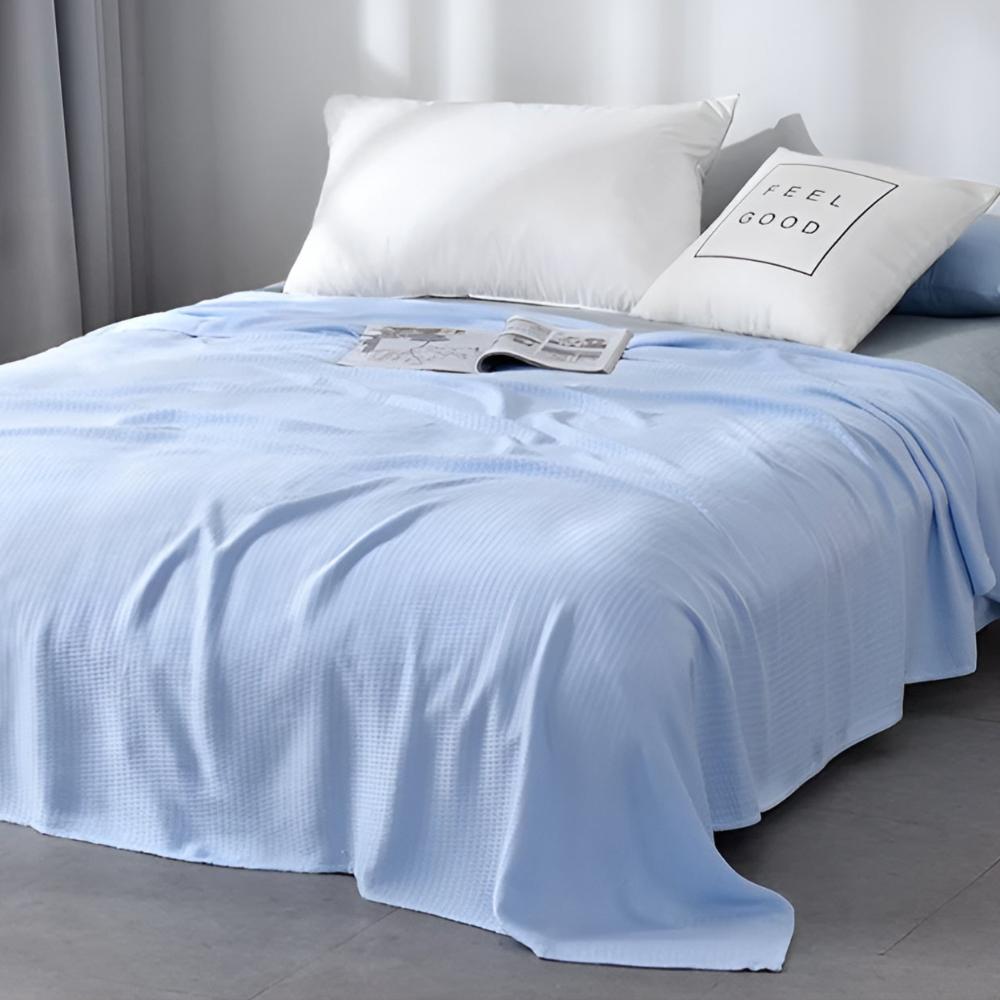 Cooling Blanket for Bed - Lightweight Bamboo Fabric for Hot Sleepers