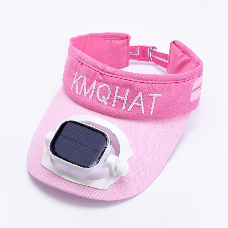Adjustable Speed Solar Fan Hat – Sunshade for Outdoor Use