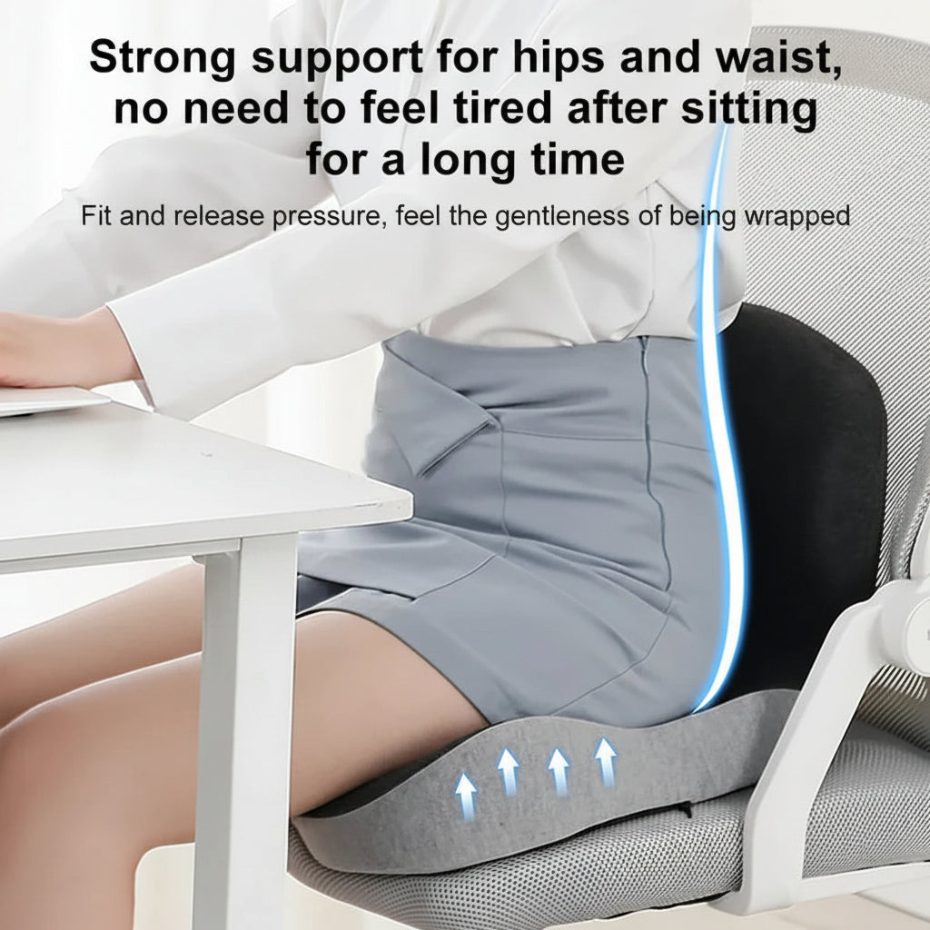 Ergonomic Comfort Cushion for Office and Car Seating