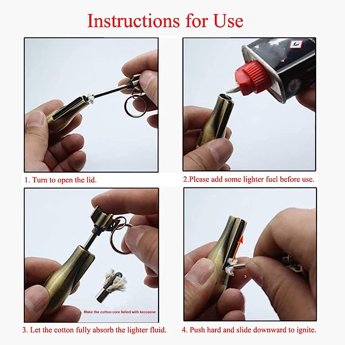 Magnesium Match Lighter for Fire Starting – 10,000 Ignitions, Waterproof