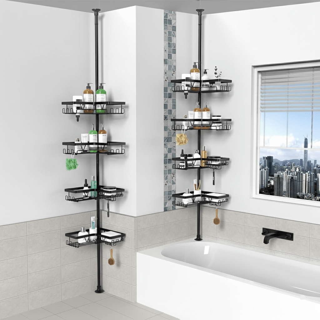 VersaRack Shower Storage Solution – Rustproof and Adjustable