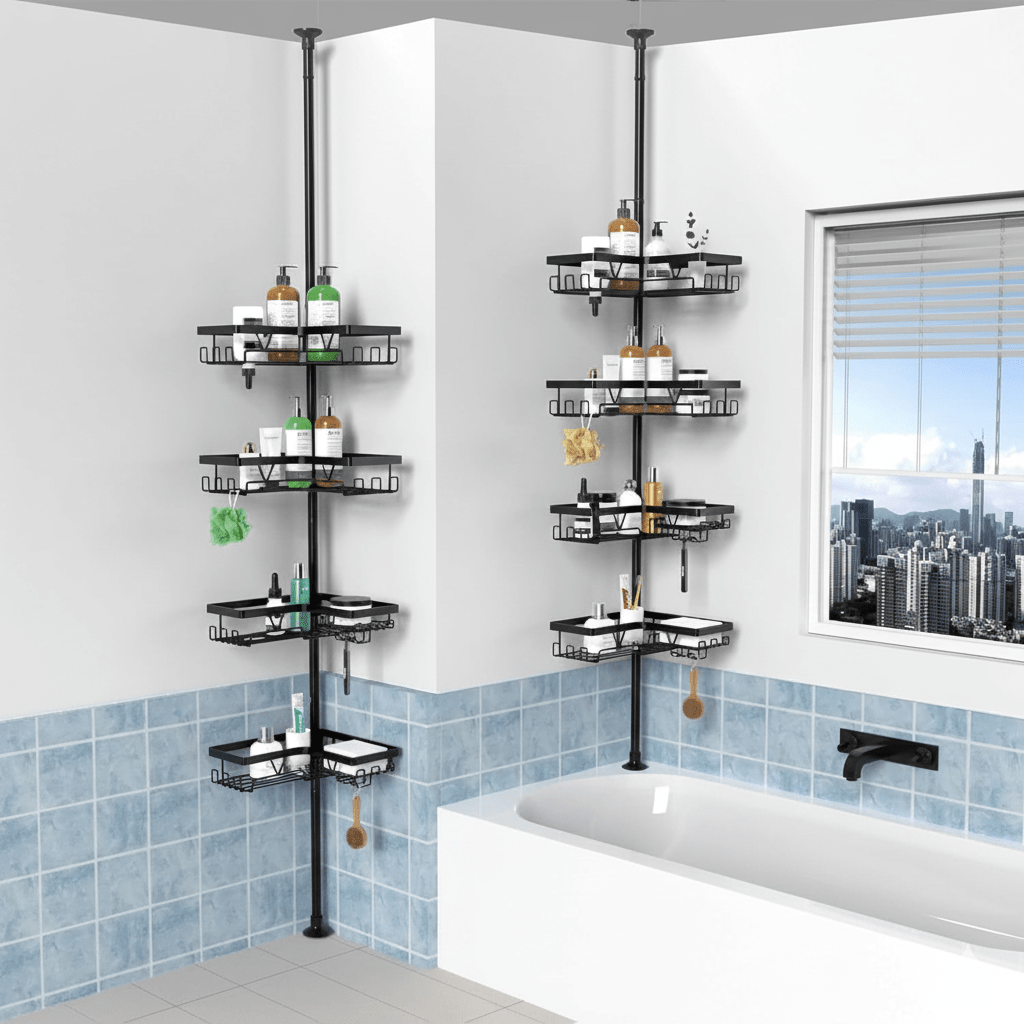 VersaRack Shower Storage Solution – Rustproof and Adjustable