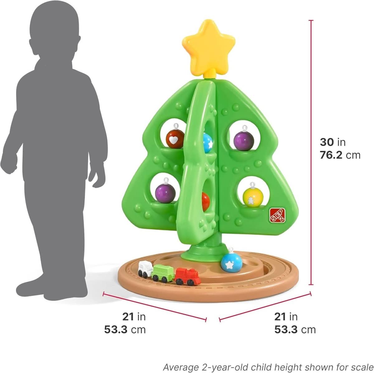 JoyfulSpruce DIY Christmas Tree Playset for Young Children