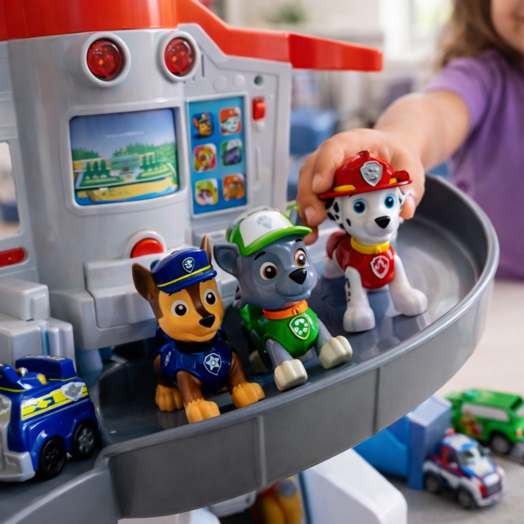 Adventure Zone Indoor Playset with Slide and Action Figures