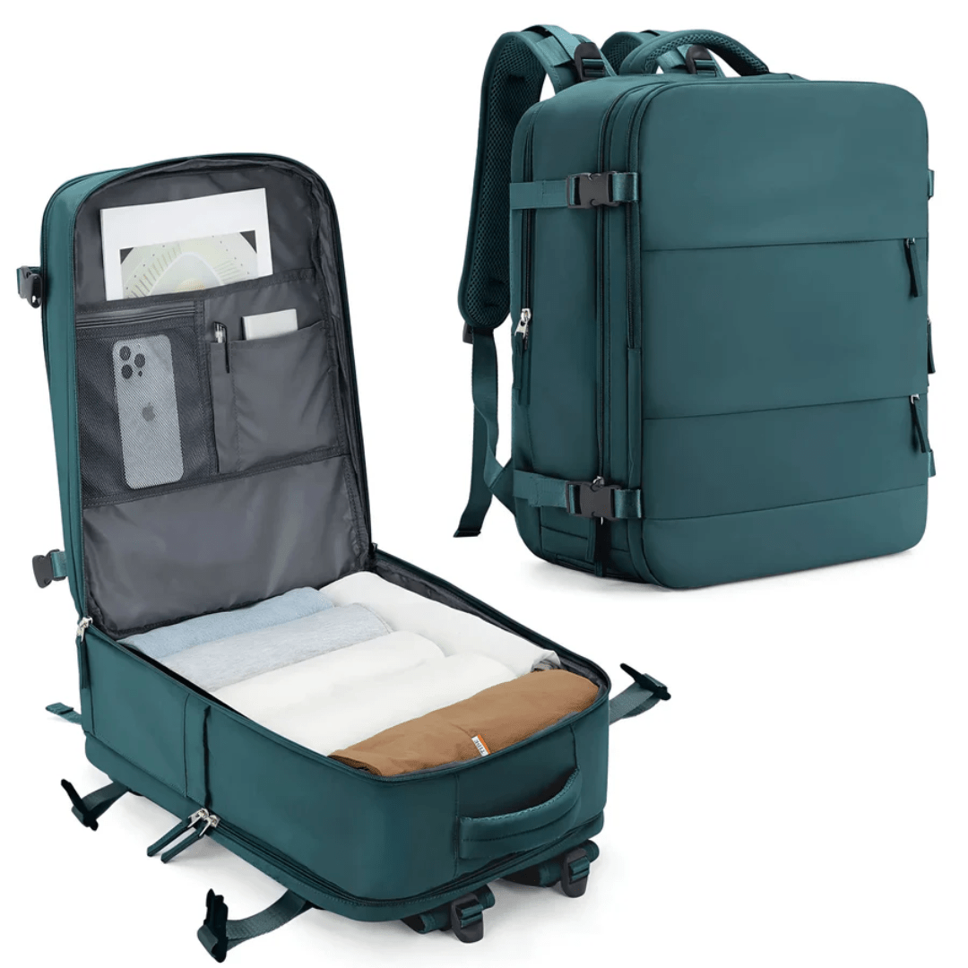 TravelSmart Compact Carry-On with Organized Compartments