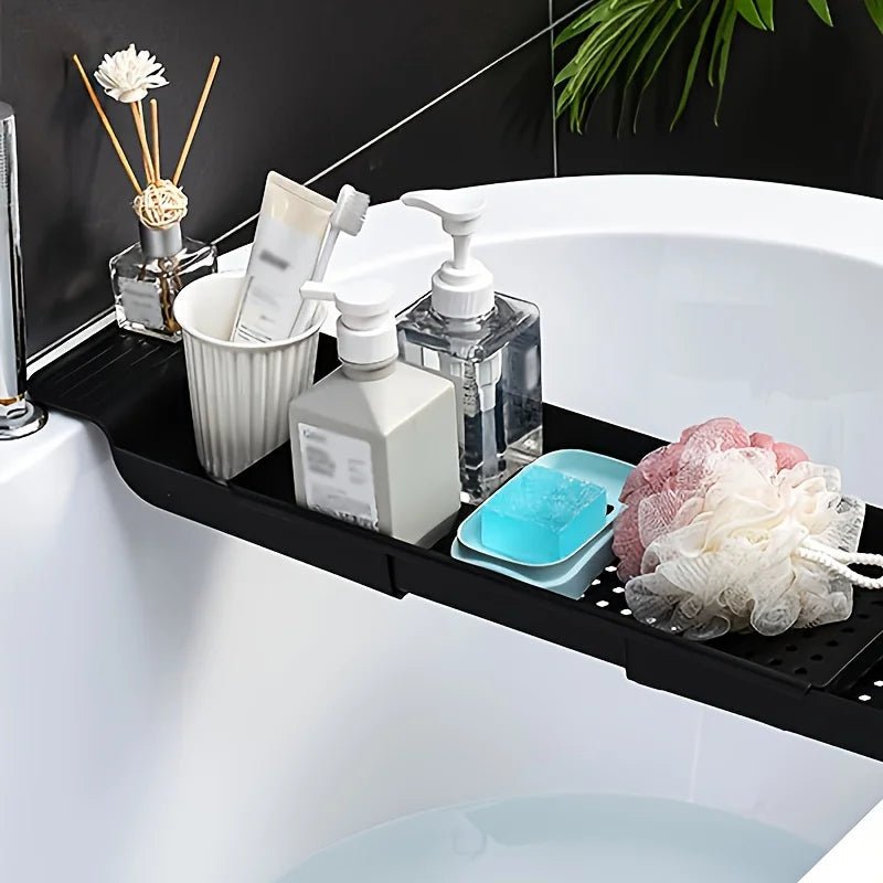 Serenity Expandable Bath Tray for Effortless Relaxation