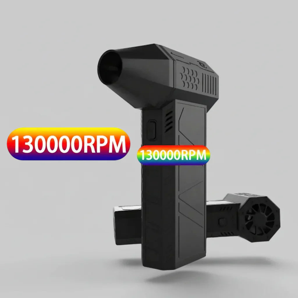 Rechargeable Handheld Air Blower for Effortless Cleaning