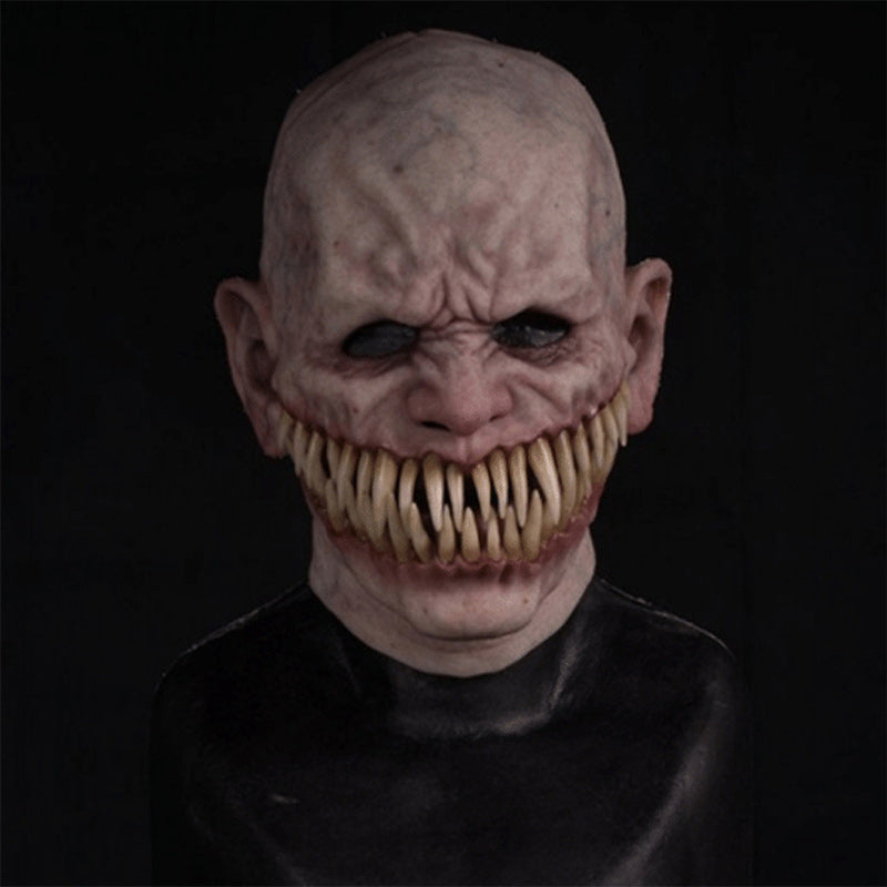 Adult Full-Face Mask | Realistic Elderly Man Design | Natural Latex | Halloween Cosplay
