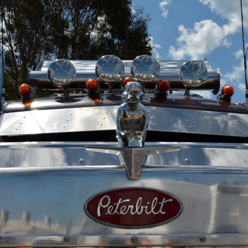 Angry Rubber Duck Radiator Emblem | Chrome-Plated Rubber Replica | Universal Fit 6×4 in