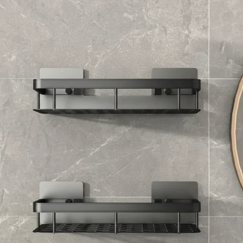 Bathroom Shelf | Drill-Free Self-Adhesive Mount | 5 kg Capacity | Space-Saving