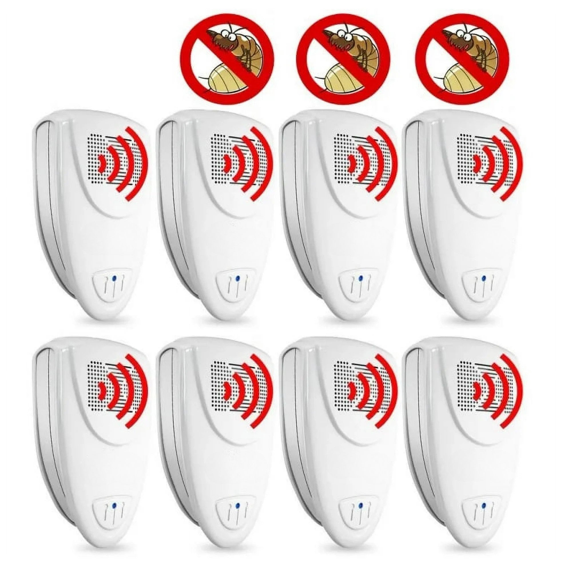 Bed Bug Repeller | Silent Ultrasonic Pest Control | 215 sq ft Coverage | Safe for Kids & Pets