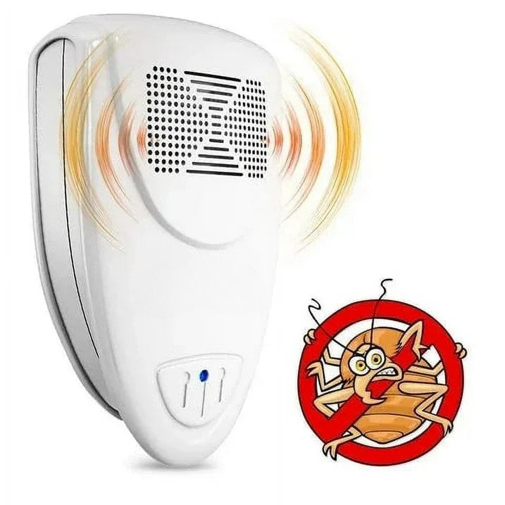 Bed Bug Repeller | Silent Ultrasonic Pest Control | 215 sq ft Coverage | Safe for Kids & Pets