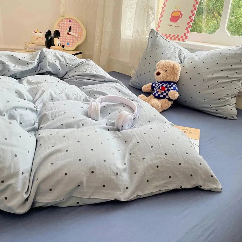 Bedding Set | Pre-Washed Microfiber | Duvet Cover, Sheet & Pillowcases | Cozy Comfort