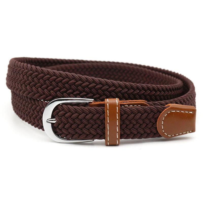 Belt | Stretch Braided Design | Hole-Free Adjustable Fit | Breathable Comfort