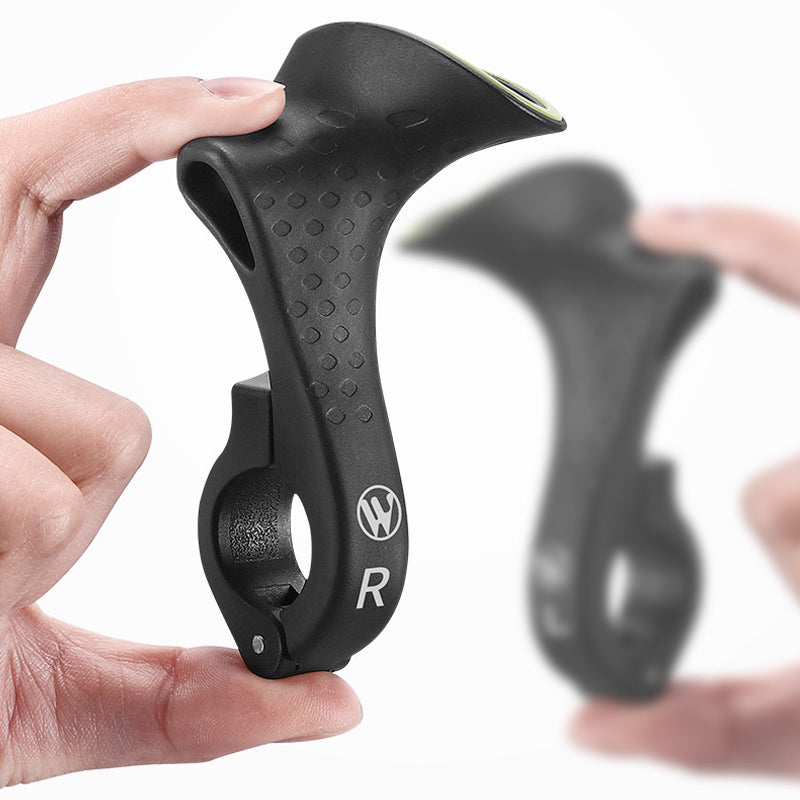 Bicycle Grips | Ergonomic O-Shape Vibration-Reducing Design | Carbon Fiber & Nylon
