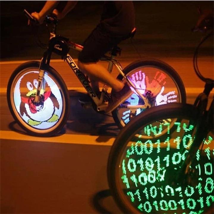 Bicycle Spoke Light | Speed-Activated Color-Changing Patterns | 32 LEDs & Increased Visibility