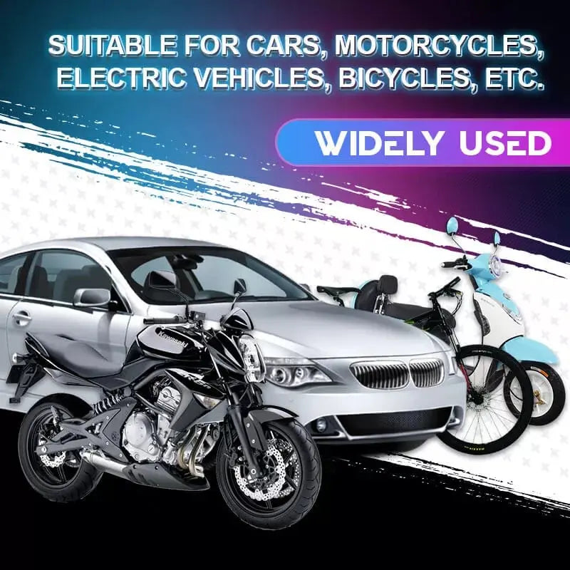 Bike & Motorcycle Valve LED Lights | Motion-Activated | 2-Piece Set | Night Visibility