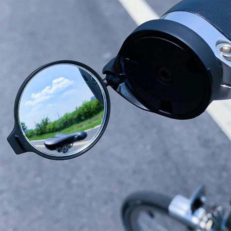 Bike Rearview Mirror | Adjustable Handlebar Mount | Compact & Lightweight | Enhanced Safety