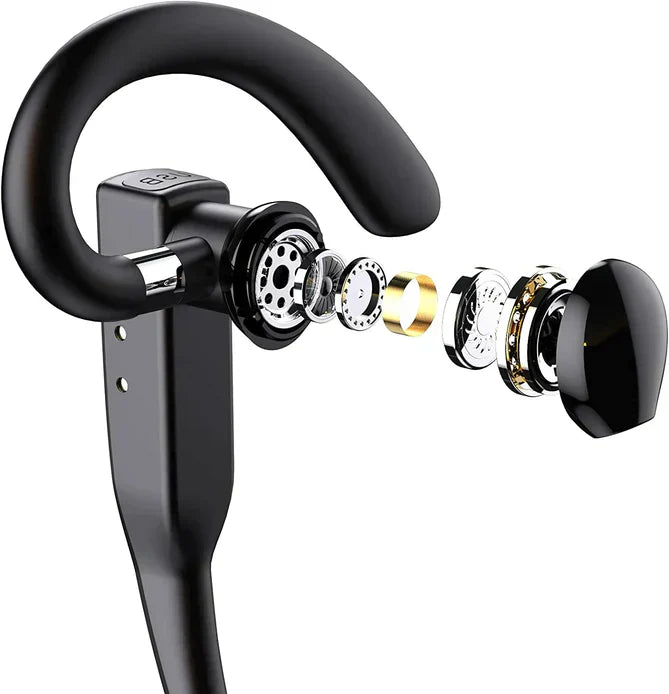 Bluetooth Headset | Dual-Mic Noise Cancellation | Up to 25 Hours Talk Time | Comfortable Fit