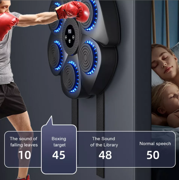 Boxing Training Pad | Interactive Targeting & Rhythm Cues | Includes Gloves
