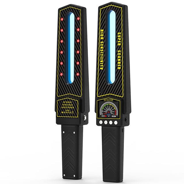 Bug Detector Scanner | RF & Magnetic Detection | LED Lens Scanner | Portable