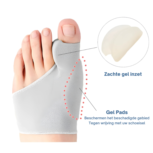 Bunion Sleeve | Gel Cushioning & Alignment Support | Low-Profile | Comfortable Fit