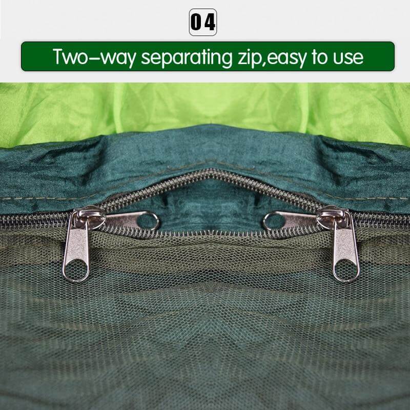 Camping Hammock | Mosquito Net | Heavy-Duty 200 kg Load Capacity | Lightweight & Breathable