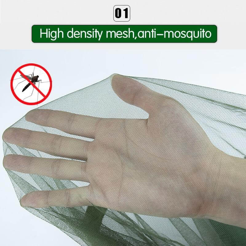 Camping Hammock | Mosquito Net | Heavy-Duty 200 kg Load Capacity | Lightweight & Breathable