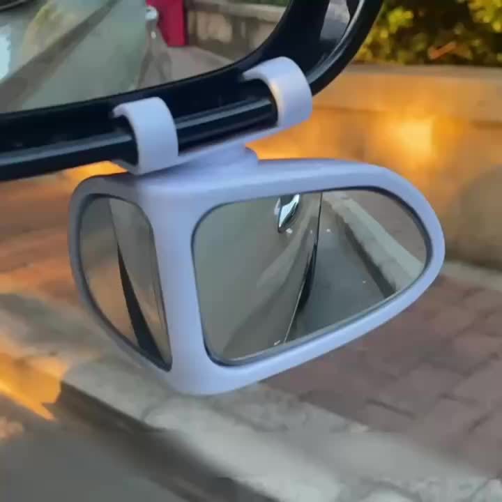 Car Blind Spot Mirror Set | 360° Adjustable HD Wide-View | Universal Mounting