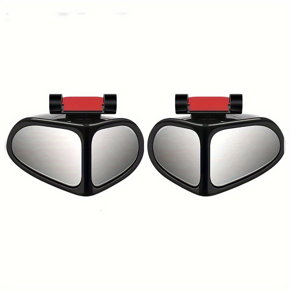 Car Blind Spot Mirror Set | 360° Adjustable HD Wide-View | Universal Mounting