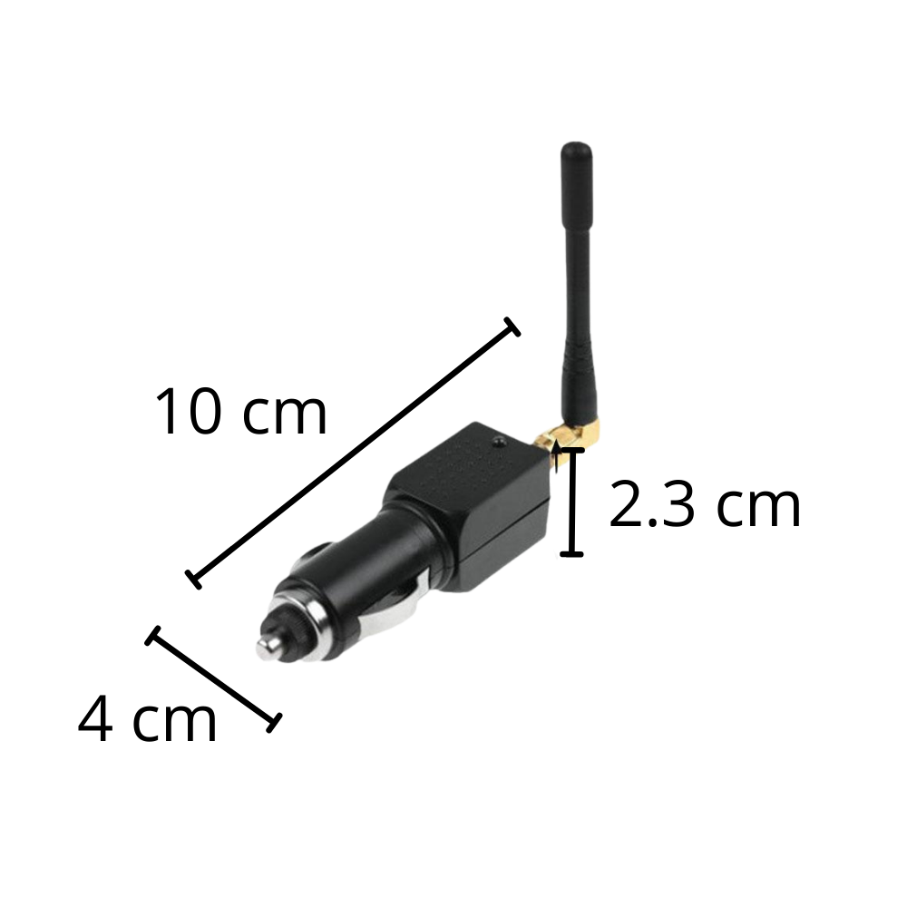 Car GPS Signal Blocker | Compact Portable Design | 12V Lighter-Powered | Location Privacy