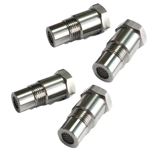 Car Oxygen Sensor Adapter | Mini Catalytic Converter | M18×1.5 Thread | Stainless Steel