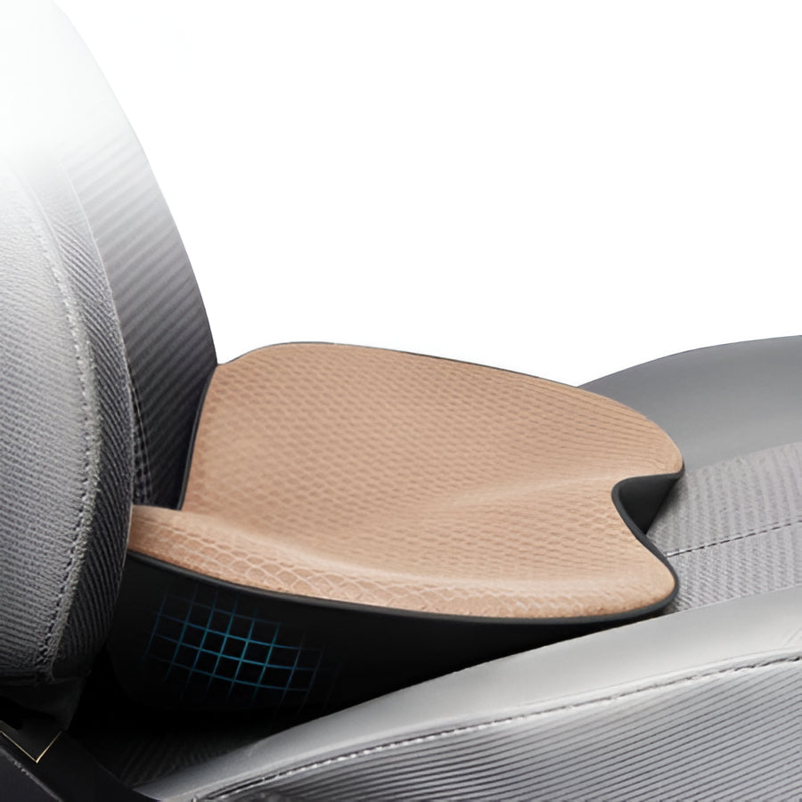 Car Seat Booster for Short Drivers | Ergonomic Memory Foam 3.5in Lift | Removable Breathable Cover