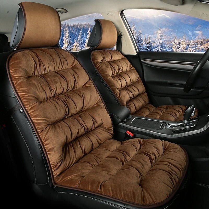 Car Seat Cover | Plush Padded Cushioning | Universal Fit & Easy Install | Comfortable Support