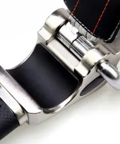 Car Steering Wheel Lock | Heavy-Duty Three-Directional Lock | Leather Padding & Adjustable Fit