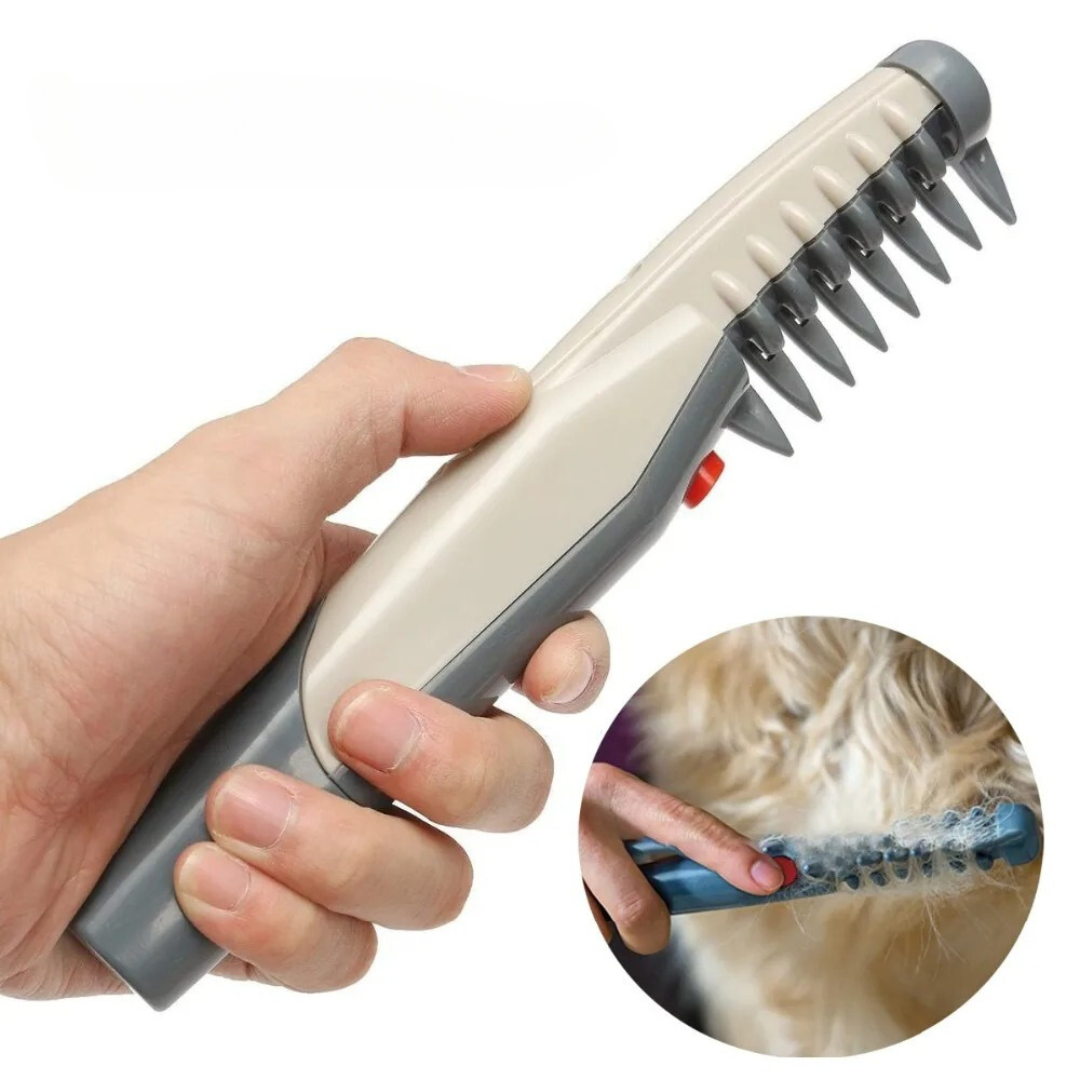 Cat & Dog Dematting Trimmer | Gentle No-Pull Glide | Stainless Steel Blades, Easy-Clean