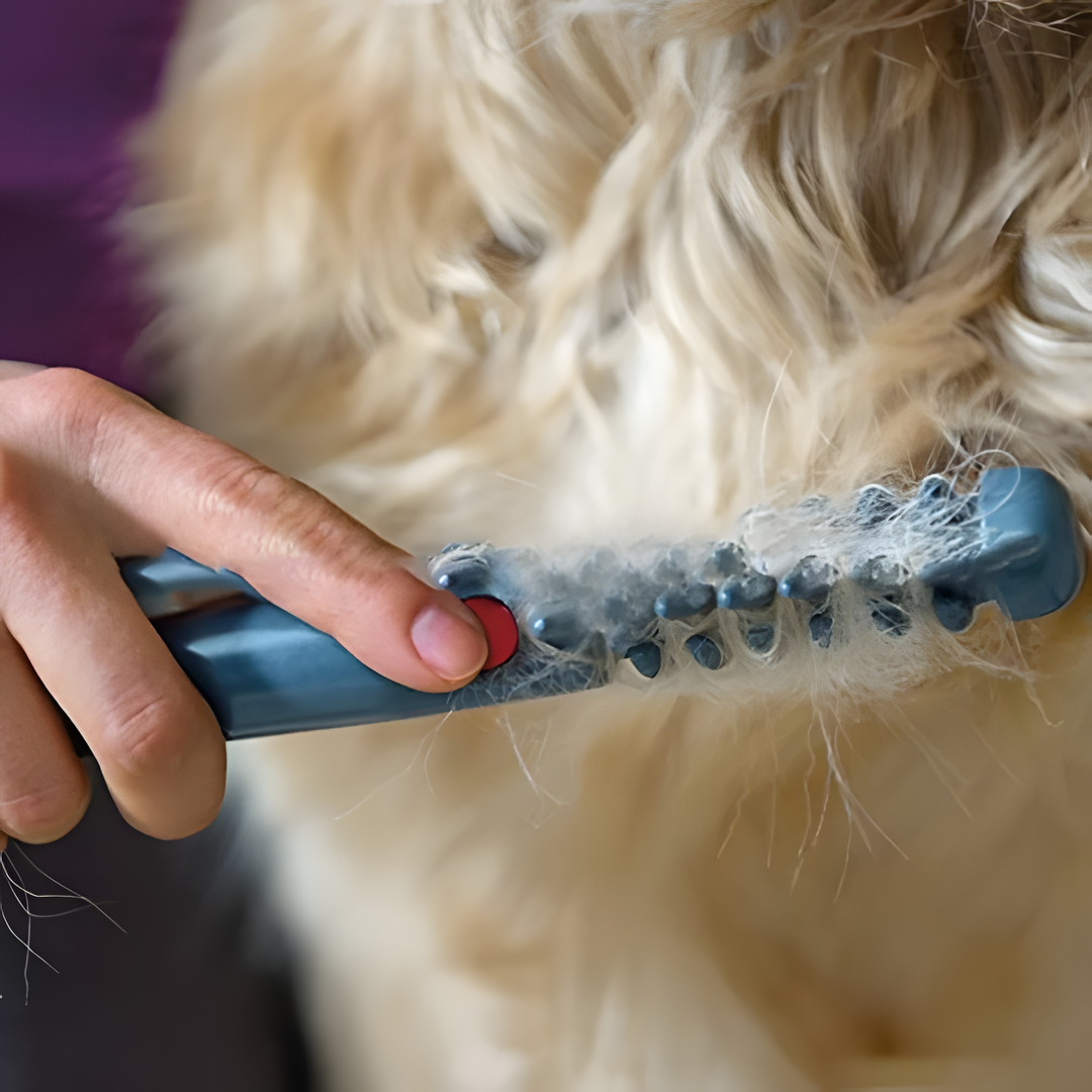 Cat & Dog Dematting Trimmer | Gentle No-Pull Glide | Stainless Steel Blades, Easy-Clean