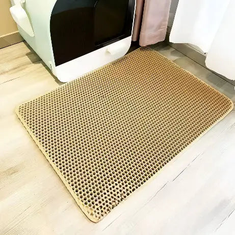 Cat Litter Mat | Dual-Layer Litter Trap | Waterproof, Non-Slip & Machine Washable