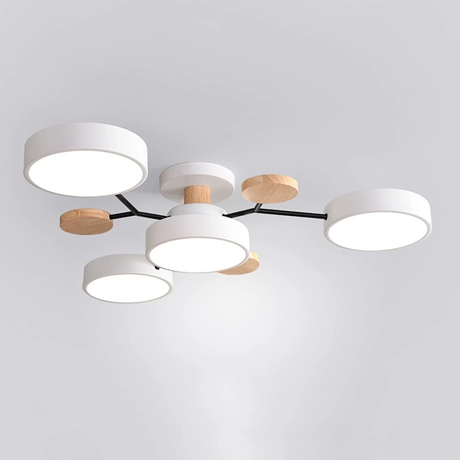 Ceiling Light | Dimmable & Color-Changing | Multi-Point 4-7 Lights | Modern Living Room