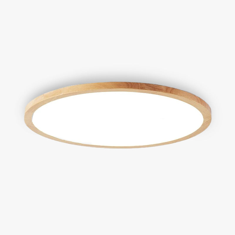 Ceiling Light | Dimmable Tri-Color LED | Wood Frame | Cozy Ambience