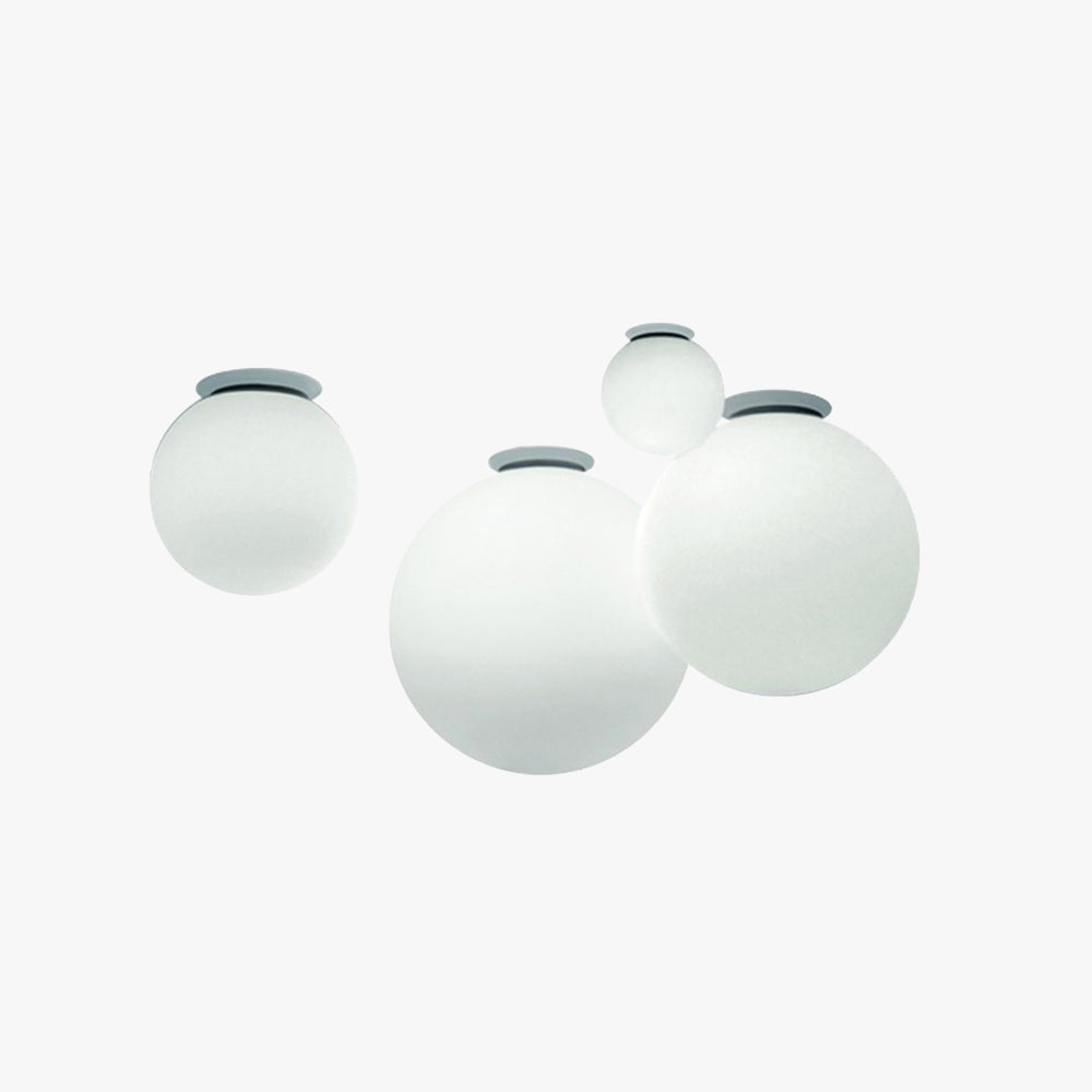 Ceiling Pendant Lamp | Bubble-Shaped Design | Flush-Mounted Low-Profile | Ambient Glow