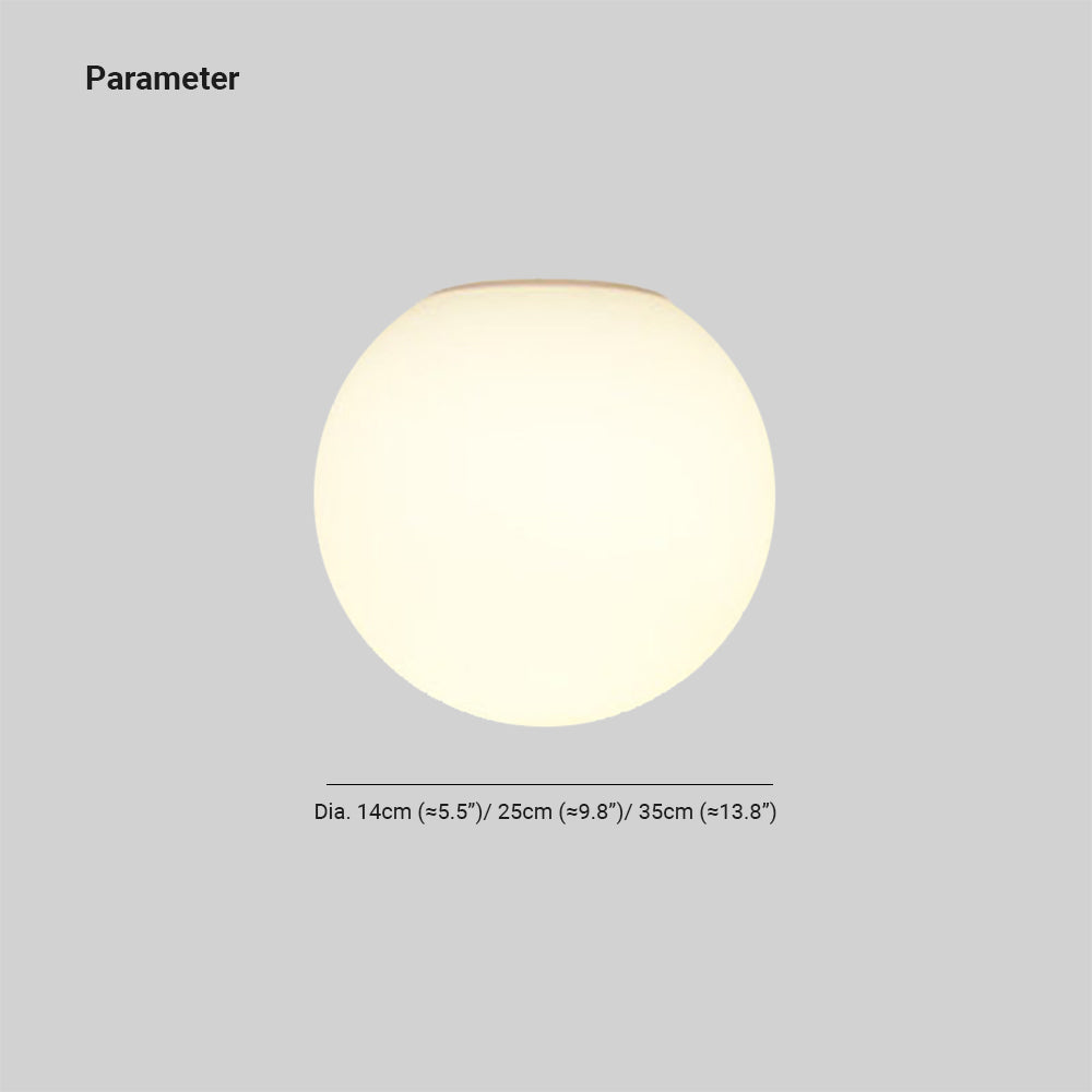 Ceiling Pendant Lamp | Bubble-Shaped Design | Flush-Mounted Low-Profile | Ambient Glow