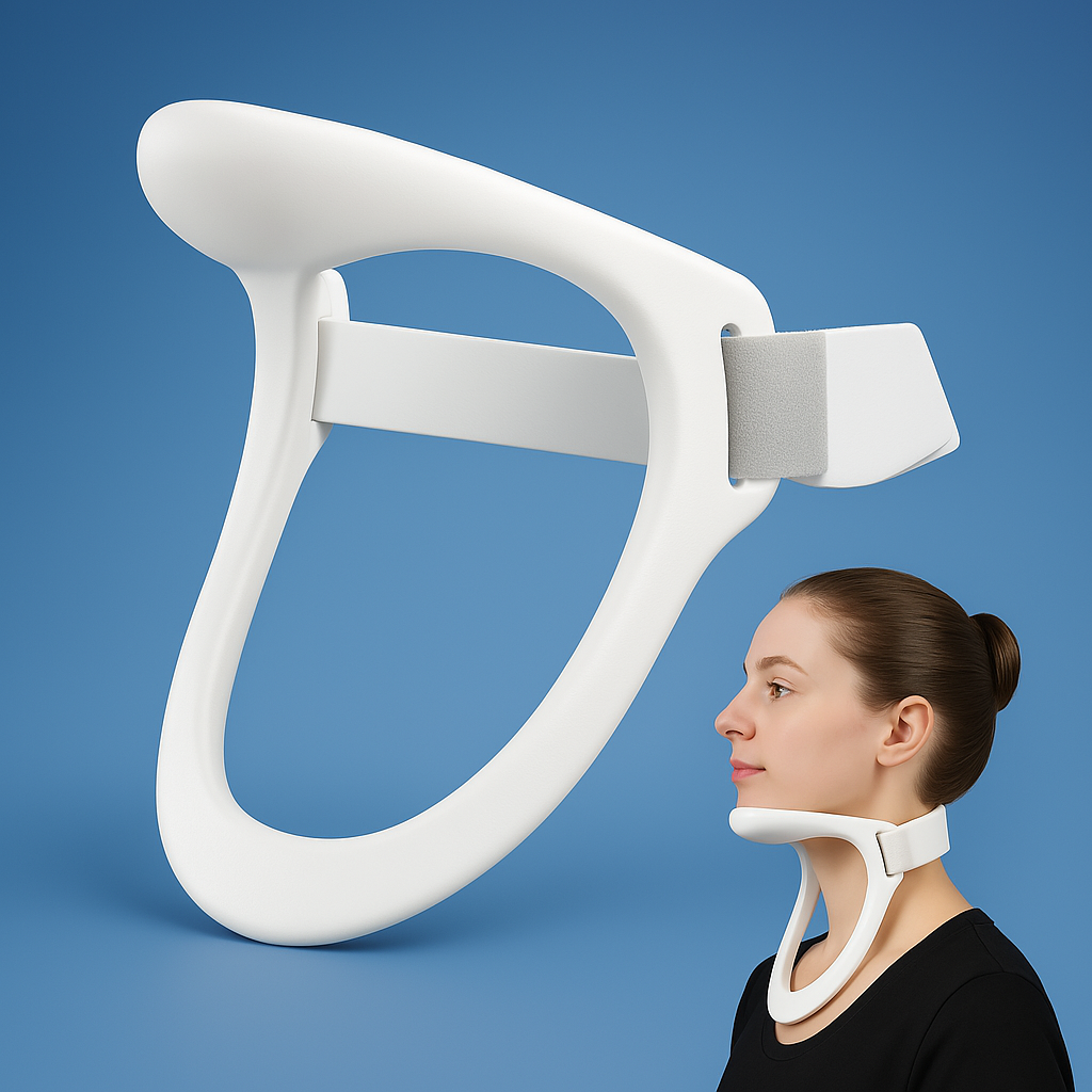 Cervical Collar | Posture Correction & Spinal Alignment | Adjustable Fit & Comfortable Support