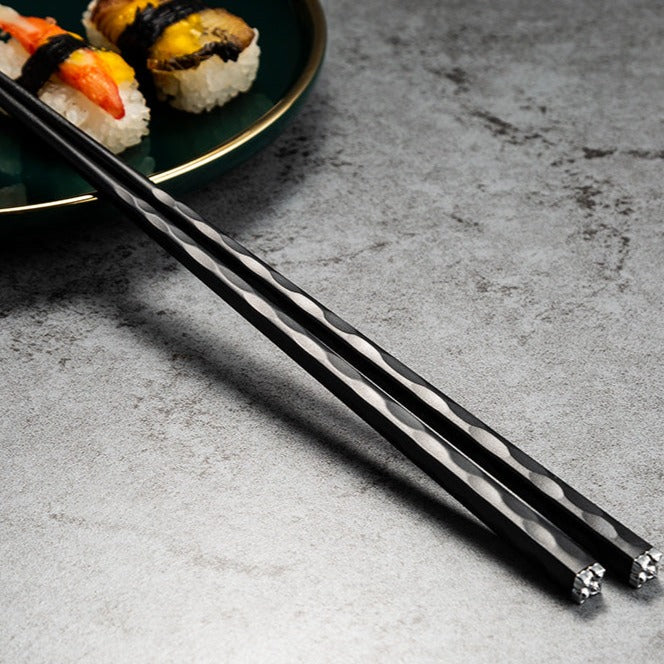 Chopstick Set | Refined Non-Slip Design | Dishwasher Safe | 5 Pairs