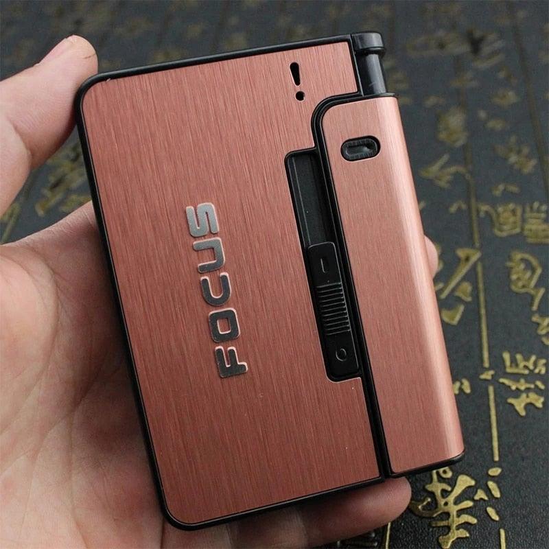 Cigarette Case | Durable Metal Design | Holds 10 Cigarettes | Moisture Resistant
