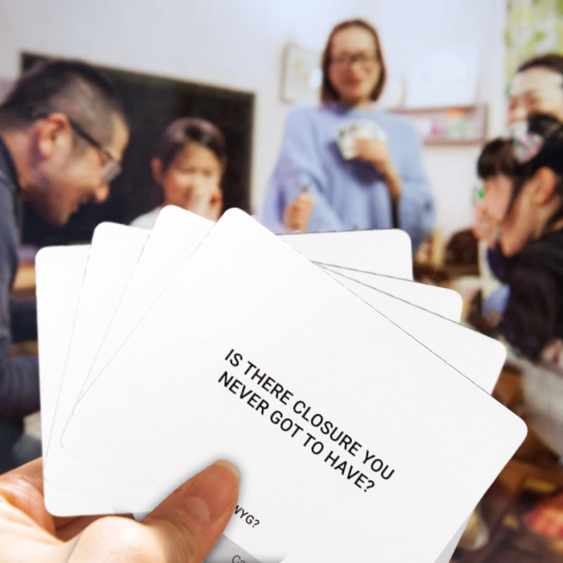 Conversation Card Game | Deep-Connection Questions | 99 Question & Challenge Cards | Date Night